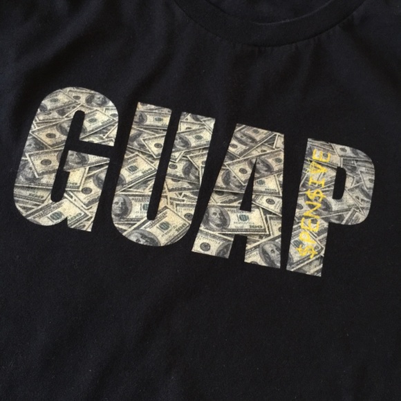 $PEN$IVE | GUAP 💰💰 | Men's Tee | Black | Large - Picture 2 of 2